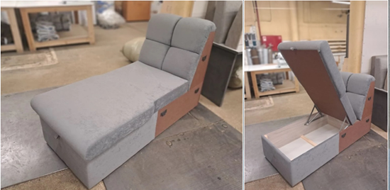 Оттоманка диван БЕЛМОНТ