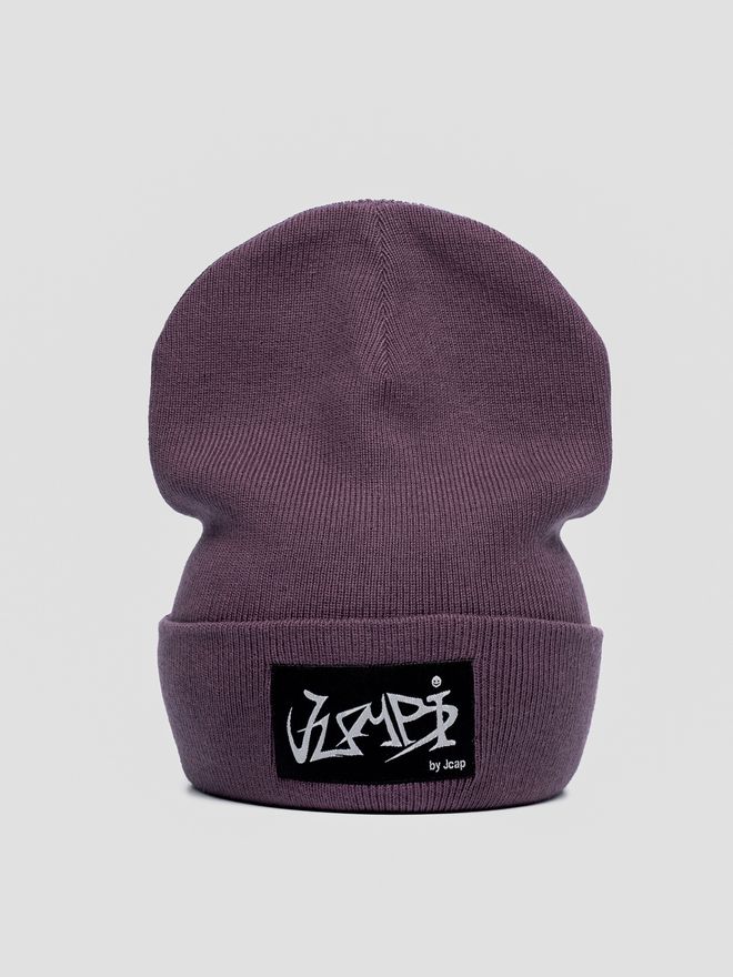 Шапка вязаная весенняя/осенняя (Фиолетовый) УНО