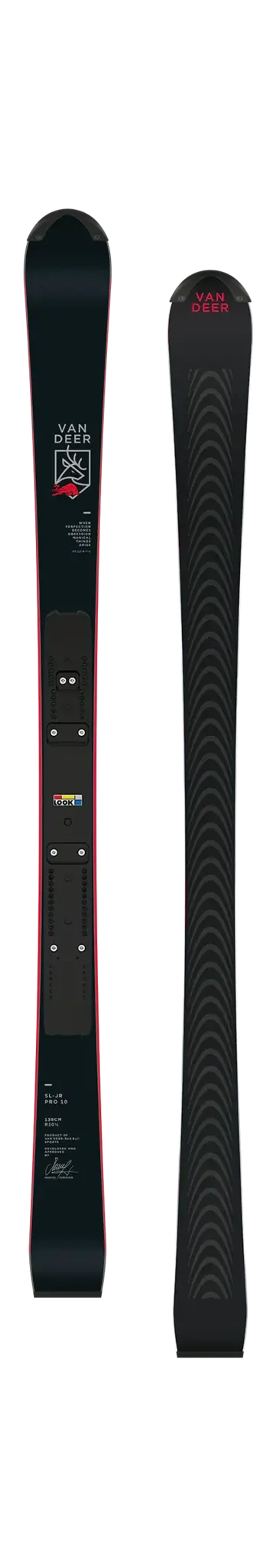 VAN DEER 24/25 юниорский слалом R-11 SL-JR 148 black w/ R22 WC без креплений /с креплениями SPX 10/с креплениями SPX 12/с креплениями SPX 15