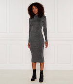 Платье METLIC MOCK Michael Kors - серебряный(MF482KPAFB)