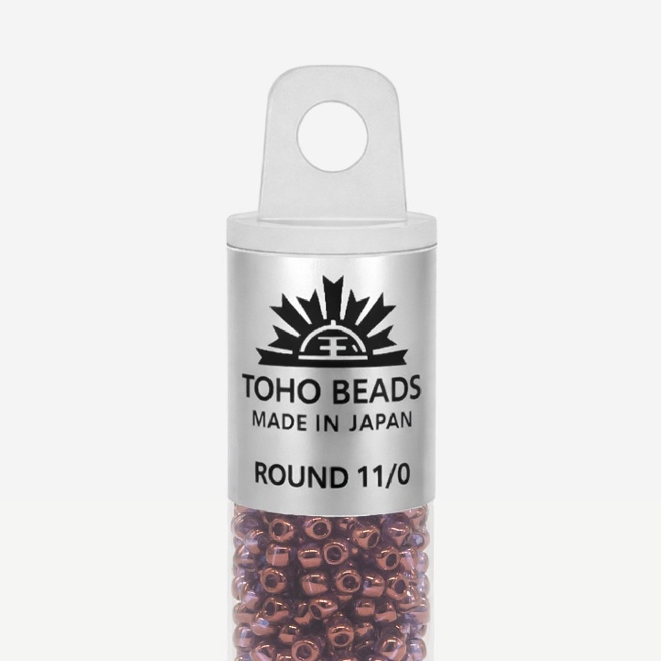 Японский бисер TOHO Round 11/0 (№202), непрозрачный глянцевый