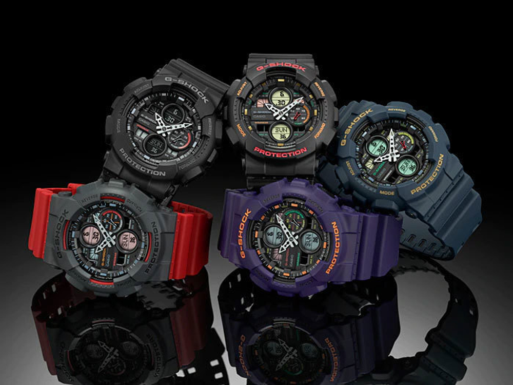 Японские наручные часы Casio G-SHOCK GA-140-6AER