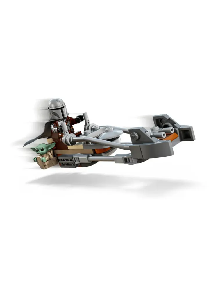 Конструктор Star Wars 75436 Мандалорец и спидербайк Грогу