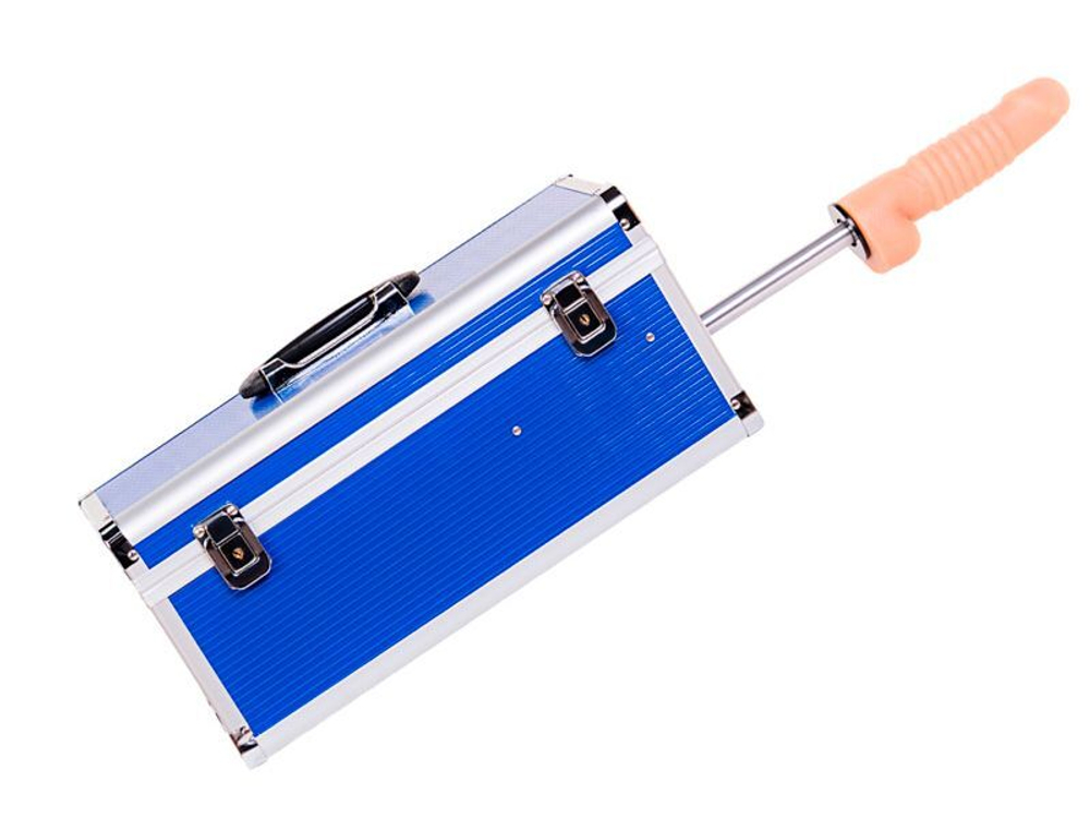 Секс-машина Fuck Box с дополнительными аксессуарами (Цвет: телесный)