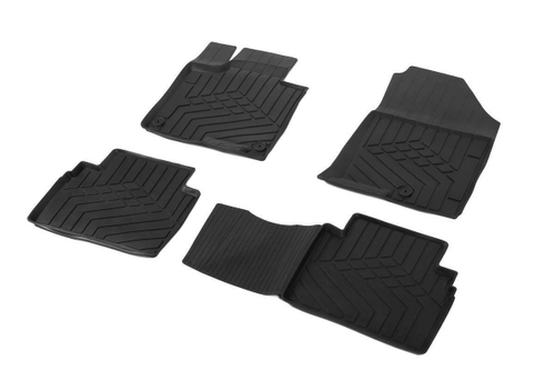 Коврики в салон автомобиля Rival для Kia Sportage V поколение 2022-н.в., литьевой полиуретан, с крепежом, 4 части, 62805002