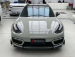 Карбоновая губа переднего бампера для PORSCHE PANAMERA 971 / 971.2 TURBO S 2016–2024