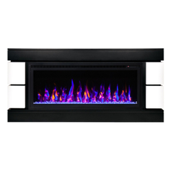 Электрокамин RealFlame Denver 42/BV BLM черный с очагом Saphir 42