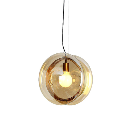 Pendant design lamp  Orbital by Bomma (amber)