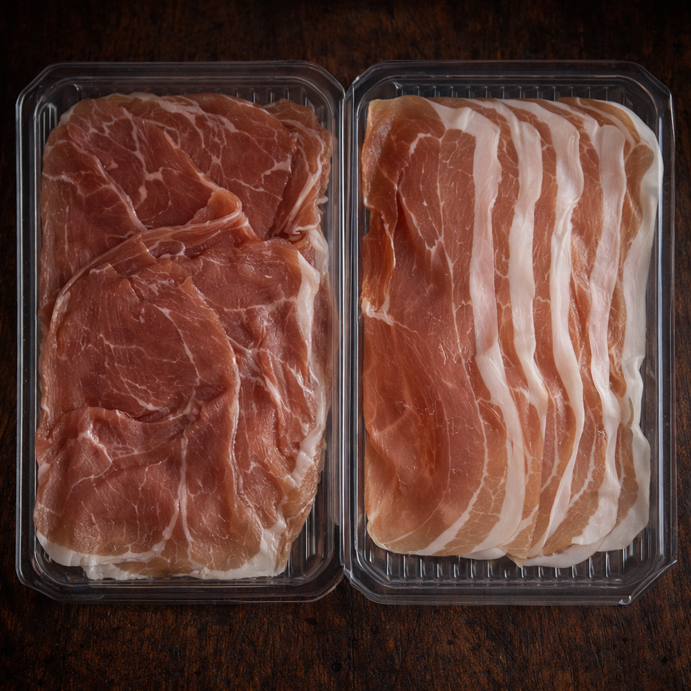 Прошутто Lui Prosciutto с розовым перцем, 70 гр