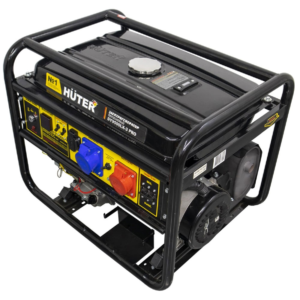 Бензиновый генератор Huter DY9500LX-3 PRO