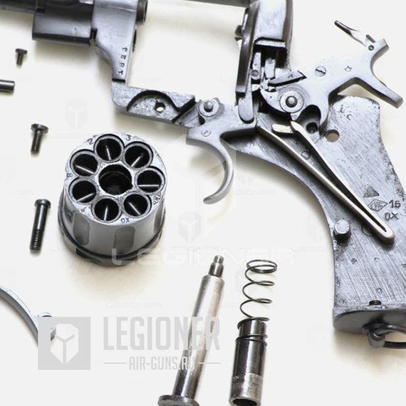 Охолощенный револьвер Наган