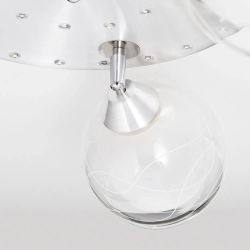 Citilux Самба CL158132 Люстра с поворотными плафонами Алюминий Хром