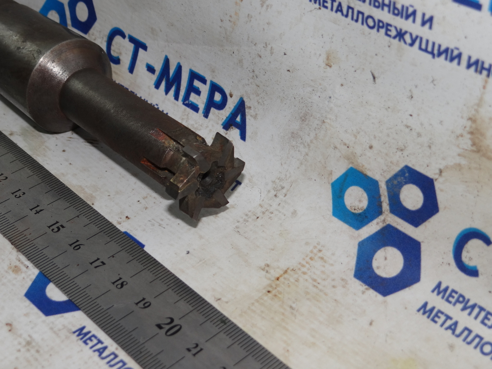 Фреза Т-образная к/х 25х5х175 z=6 твердоспл. пластины К/М 4 (сколы)