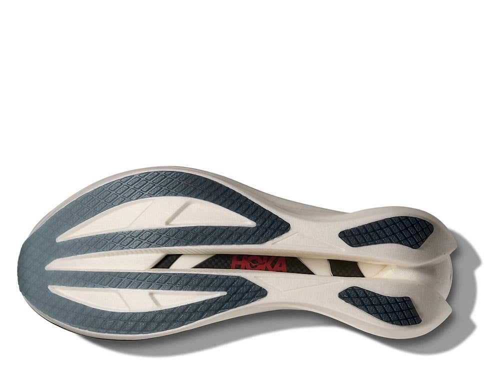 Кроссовки для бега мужские Hoka Cielo X1 3.0 U Серо-Жёлтые