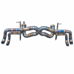 Спортивная выхлопная система для Lamborghini Huracan Ламборгини Хуракан глушитель заслонки