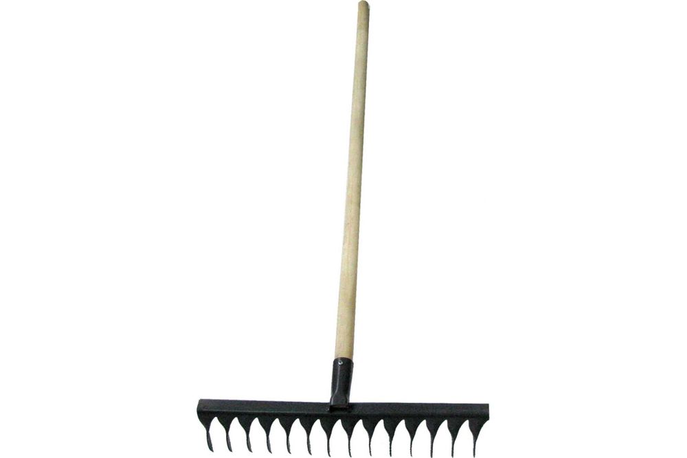 Грабли витые 14 зубов, лист 2,0 с чер 1200мм 1 сорт, (шт.)