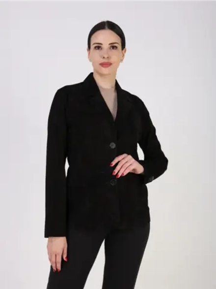 Кожаная куртка демисезонная замшевая блейзер пиджак