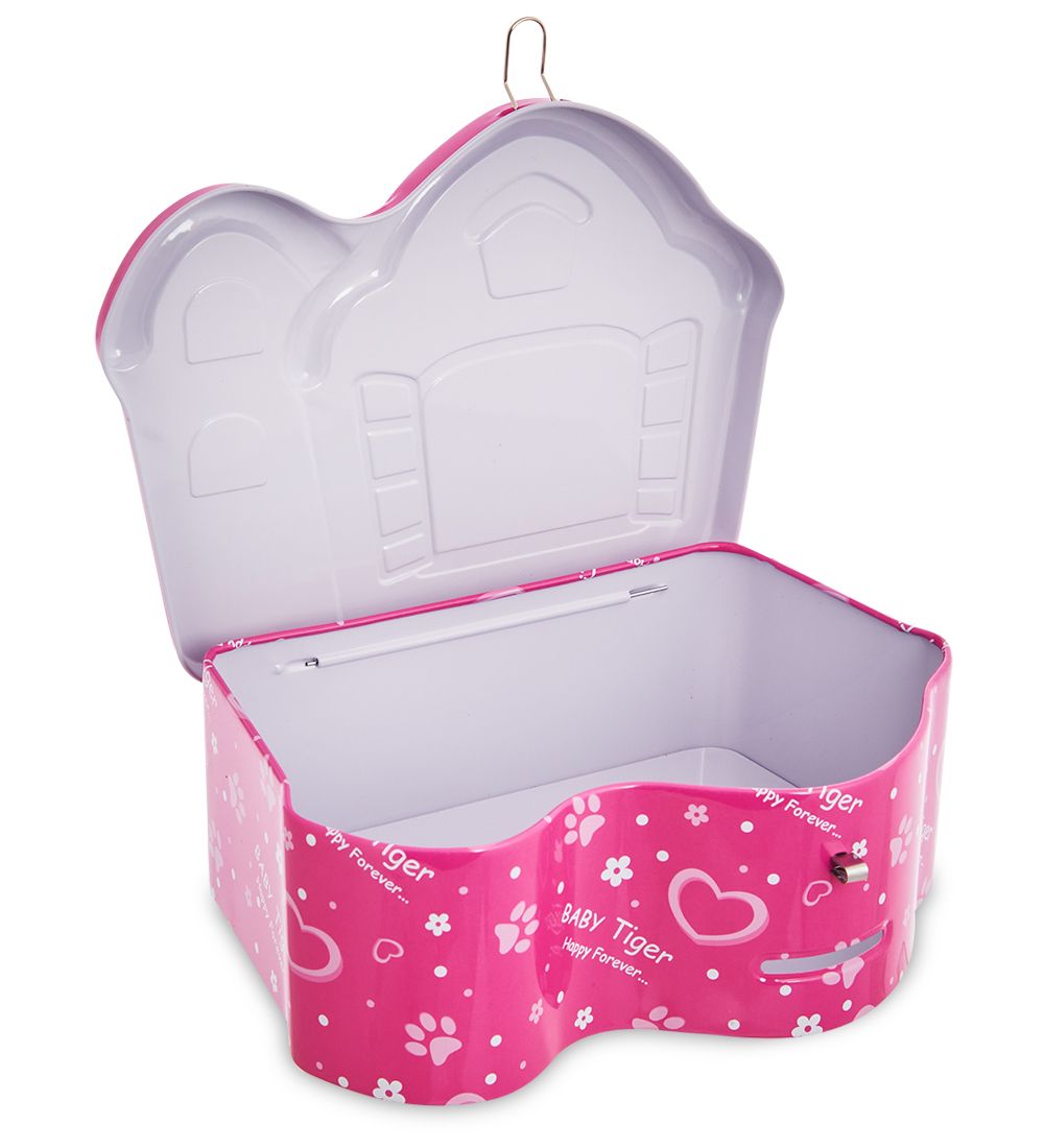 BX- 74/1 Металлическая копилка «Домик»