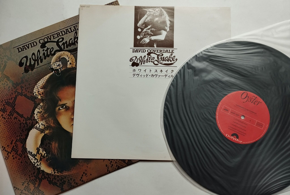 Винтажная виниловая пластинка LP David Coverdale Whitesnake (Japan 1977)
