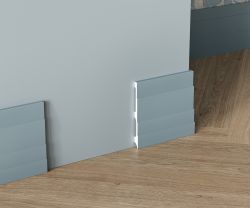 Плинтус Ecopolymer, 185x16 мм
