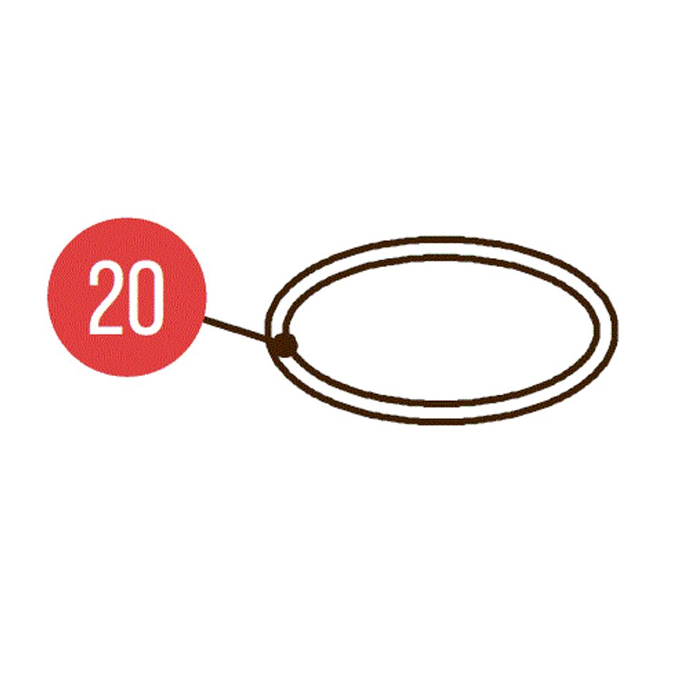 Комплект №16 для Hybest GSR40A / GBW120 / GBW200 / GFN3490B (адаптер + уплотнитель)