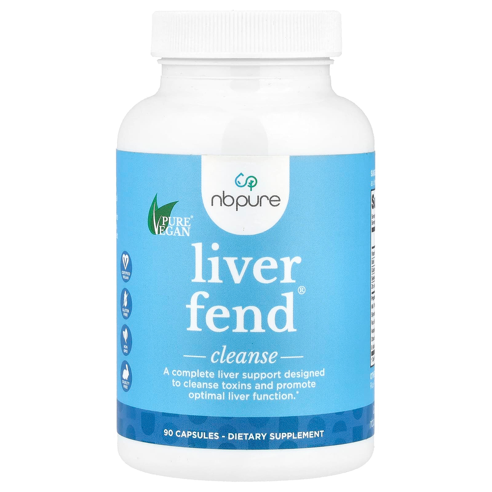 NB Pure, Liver Fend®, очищение, 90 капсул