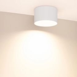 Светильник SP-BISCOTTO-R140-15W Warm3300-MIX (WH, 80 deg, 230V) (Arlight, IP54 Металл, 5 лет) 054917