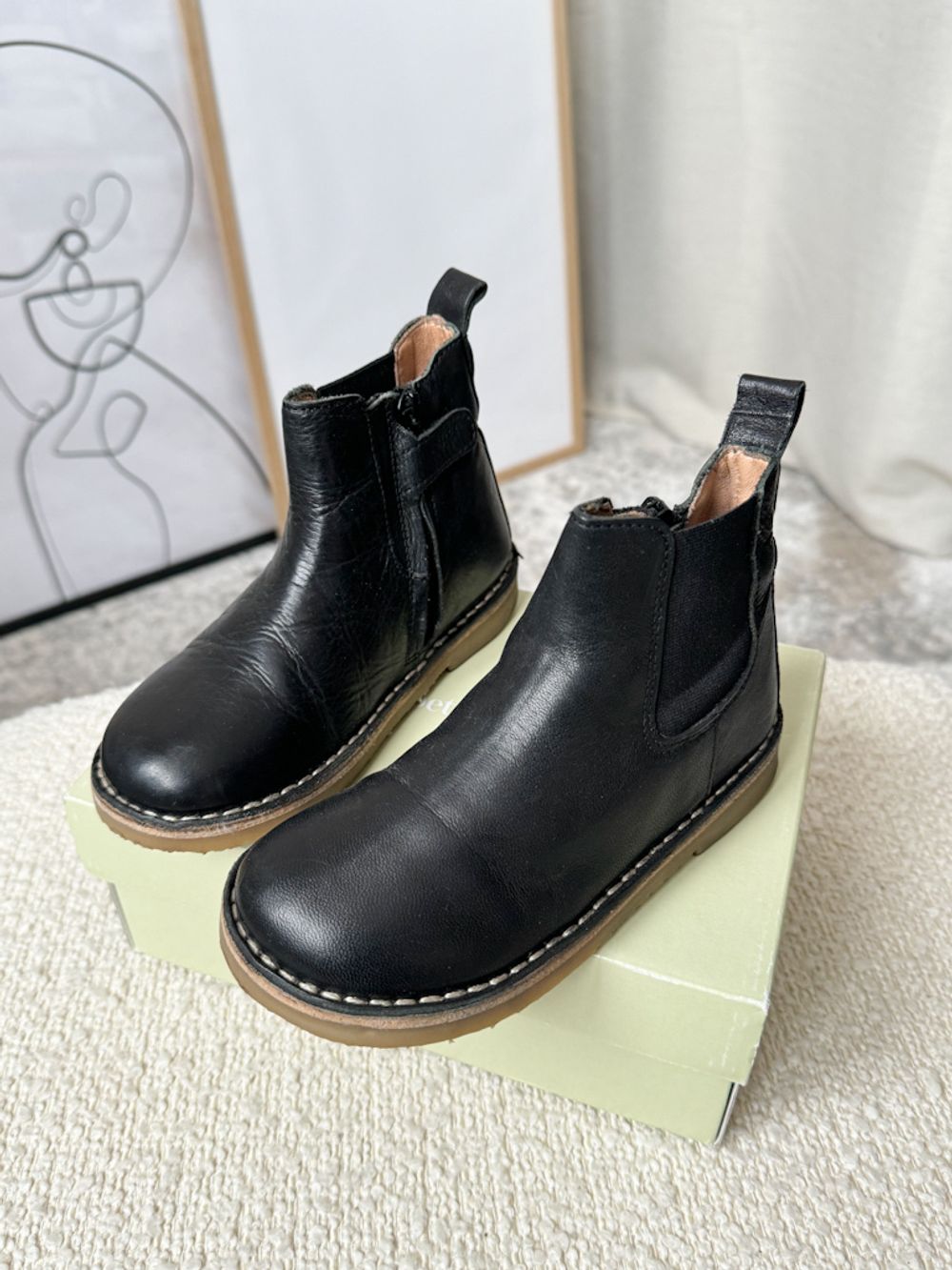 Кожаные ботинки Petit Nord, 28,5