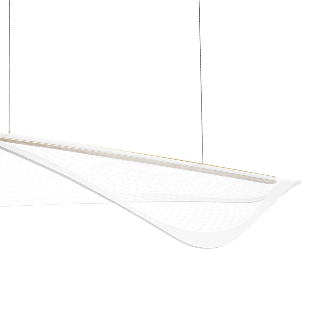 731403 Люстра VARESE 32W LED 1867LM 360G ЗОЛОТО 3000K