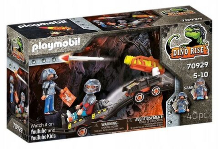 Конструктор Playmobil Dino Rise Тележка для ракет Dino Mine 70929