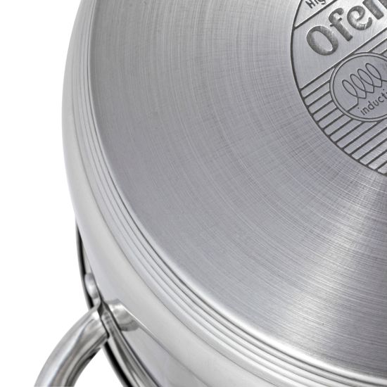 Набор кастрюль 8 предметов (1,1 л; 1,7 л; 2,4 л; 3,4 л) Ofenbach NB 100004 из нержавеющей стали