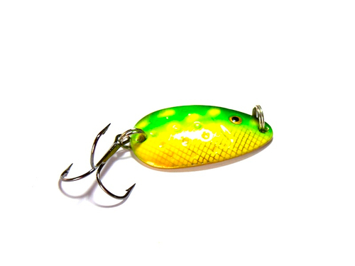 Блесна Spike color Ложка пятнистая 11 г, 3017/15