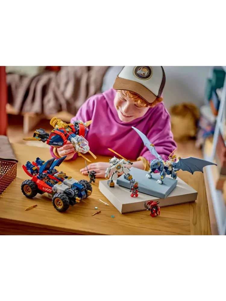 Конструктор Ninjago 71834 Ультракомбайн Зейна 4 в 1