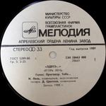 Игорь Лень / Здесь (LP)