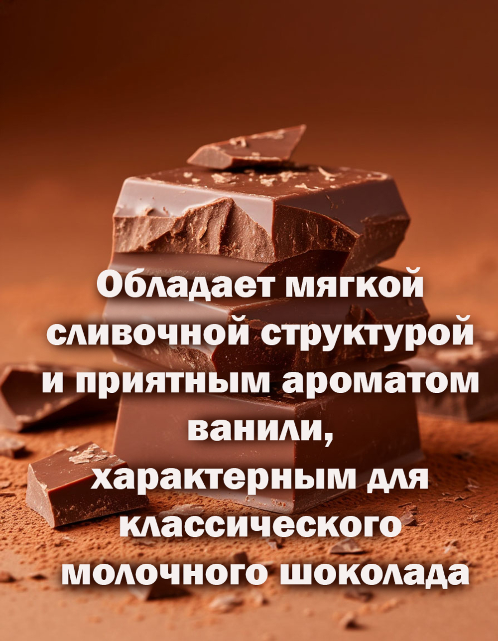 Молочный шоколад, кондитерский, премиум