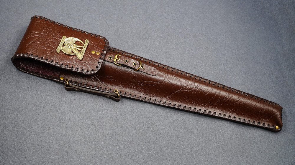 Подарочный набор шампуров "Спецназ", рукояти черный мореный граб