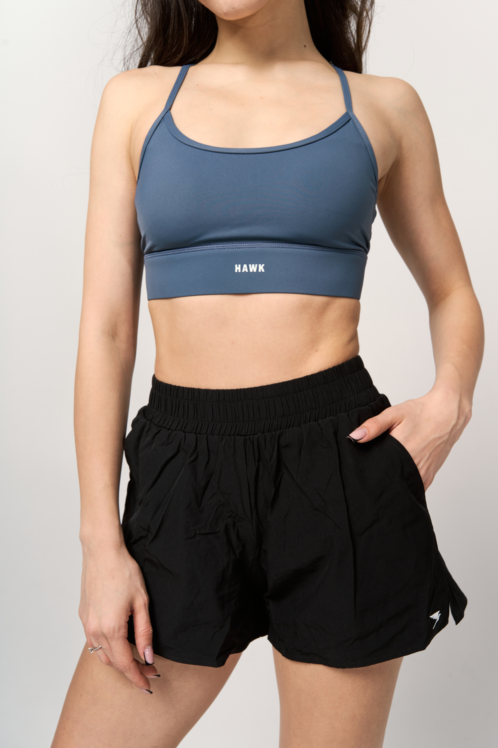 ДВОЙНЫЕ ШОРТЫ RICE (черный)