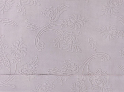 Элитное покрывало Country с мережкой лаванда от Luxberry рисунок