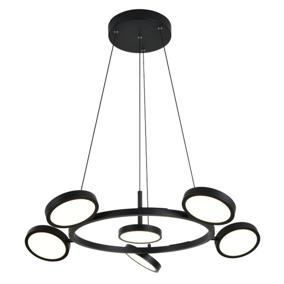 Подвесная светодиодная люстра Crystal Lux CLT 027C6 D700 BL