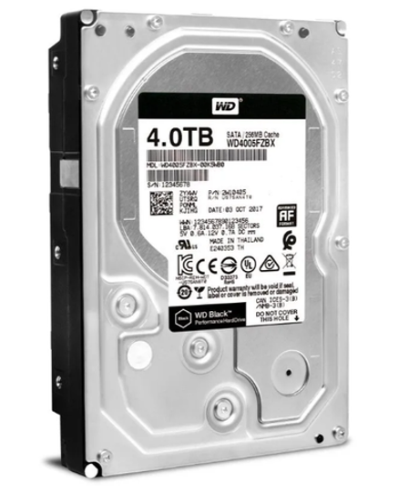 Жесткий диск Western Digital WD_BLACK 4 ТБ 3,5″ (WD4005FZBX)