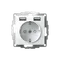 Розетка 1-м СП AtlasDesign 16А IP20 с 2-мя заряд. устройствами USB тип A+A 5В/2.4А 2х5В/1.2А механизм бел. SE ATN000130