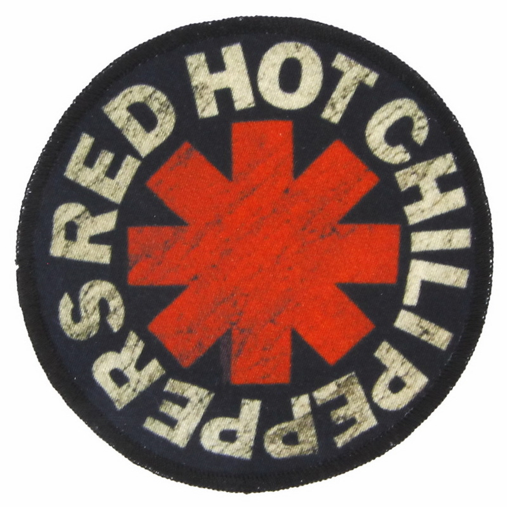 Нашивка круглая Red Hot Chili Peppers (010)