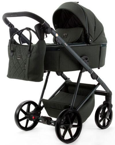 Детская коляска Adamex Delta Natura 3 в 1 DN-12-FOREST