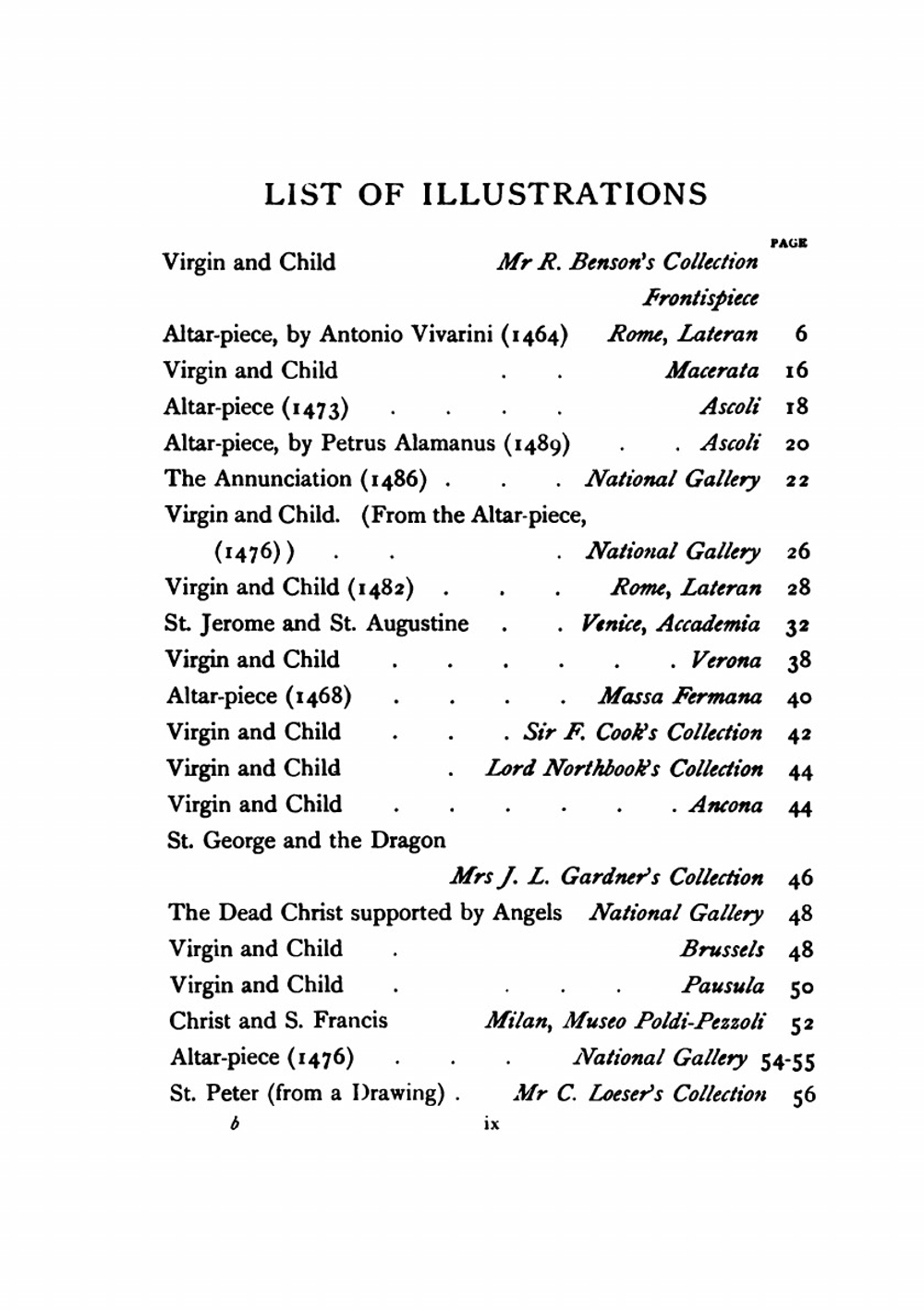 Carlo Crivelli | Rushforth G. McN