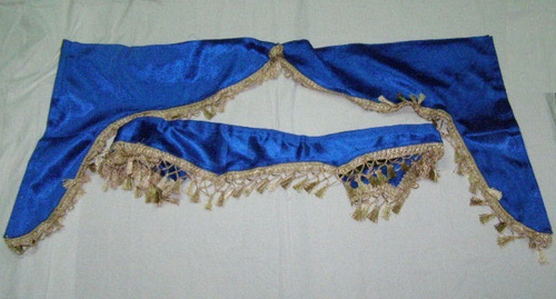 Шторка кабины /Г-3302, 2705/ синяя (Н.Новгород*)