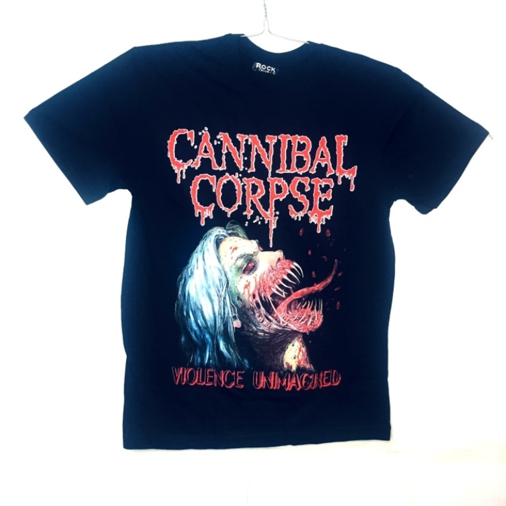 Футболка Cannibal corpse Violence Unimagined челюсти (XS)