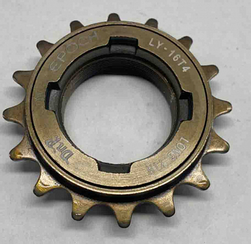 Трещотка LY-16T4 DNP односкоростная, 16 зубьев 1/2"х1/8", резьба 1.37"х24tpi