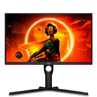 Монитор Игровой 24,5" AOC 25G3ZM/BK VA 1920x1080 240Hz 1ms 300cdm 3000:1 2xHDMI DP HAS Черный