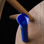 Синий аккумуляторный вибромассажер 11,7см для стимуляции клитора Sose Care CA00103