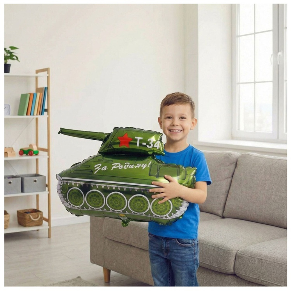 Шар фигура "Танк Т-34"